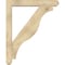 Ekena Millwork Funston Craftsman Rough Sawn Bracket w/ Offset Brace, Douglas Fir, 6"W x 36"D x 44"H BKT0604X36X44FST04RDF - alternate 2